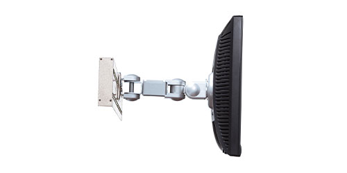 portée 43 cm double extension support écrans