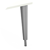 <strong>Pied réglable en hauteur </strong>avec carter amovible pour la gestion des câbles bureau motorise