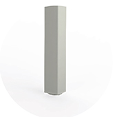 Arche <br/> Pour bureaux individuels et structure partagée, <br> FIXE H. 73,5 cm <br>RH 62 à 86 cm bureau manivelle