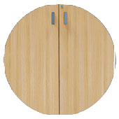 Poignées métal <br/> Pour portes battantes 3 couleurs au choix roulettes