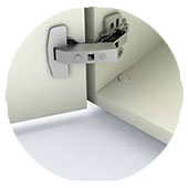 Charnières silencieuses <br/> Auto-freinées bureau motorise