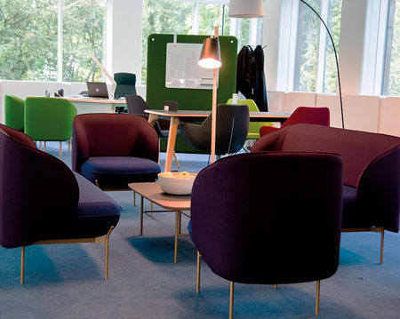 Showroom mobilier en Belgique